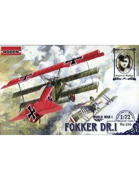 Fokker Dr.I, 1/72 - Roden 010