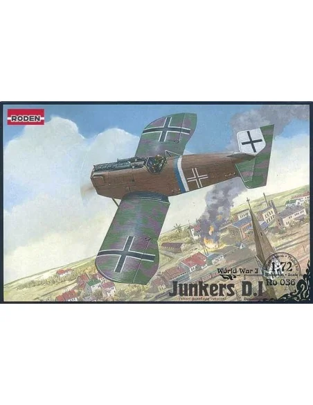 Junkers D. I late World War I, 1/72 - Roden 036