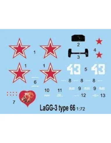 LaGG-3 series 66, 1/72 - Roden 039