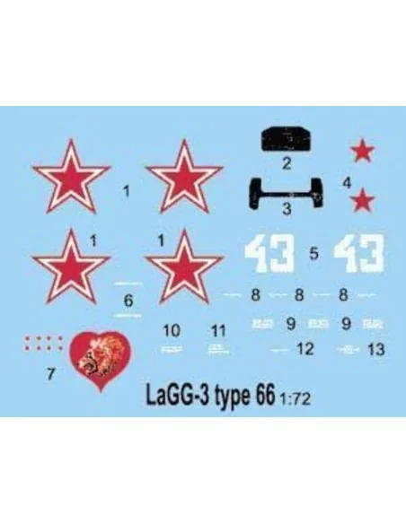 LaGG-3 series 66, 1/72 - Roden 039