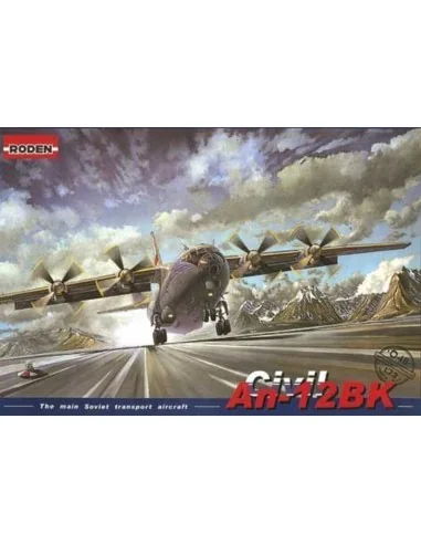 AN-12BK Civil, 1/72 - Roden 048