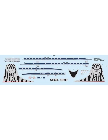 Bristol 175 Britannia African Safari, 1/144 - Roden 326