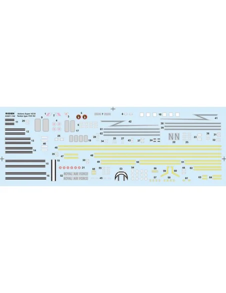 Vickers VC-10 K4 Type 1170 tanker, 1/144 - Roden 328