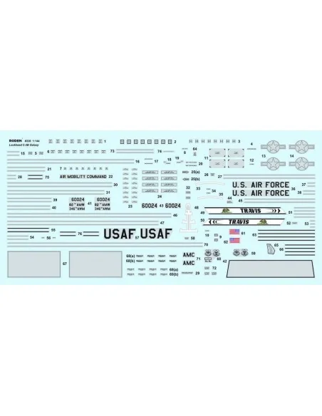 C-5B Galaxy, 1/144 - Roden 330