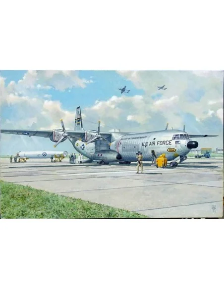 Douglas C-133 w/PGM 17 Thor IRBM, 1/144 - Roden 336