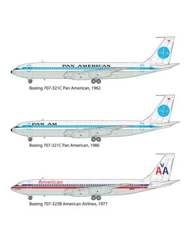 Boeing 707-321, 1/144 - Roden 338