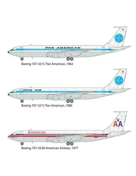 Boeing 707-321, 1/144 - Roden 338