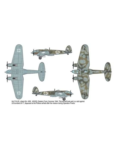 Heinkel He111 H-16/-20, 1/144 - Roden 344