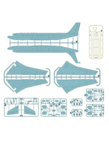 Boeing 707-321, 1/144 - Roden 338