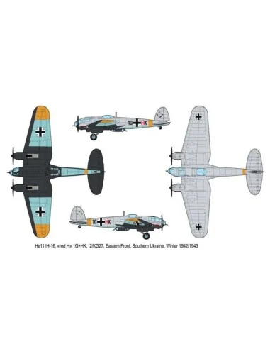 Heinkel He111 H-16/-20, 1/144 - Roden 344