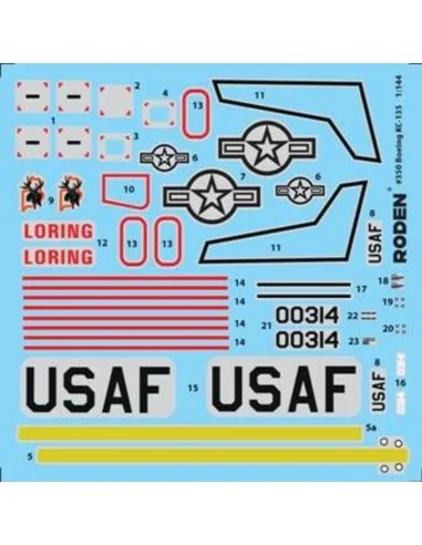 Boeing KC -135, 1/144 - Roden 350