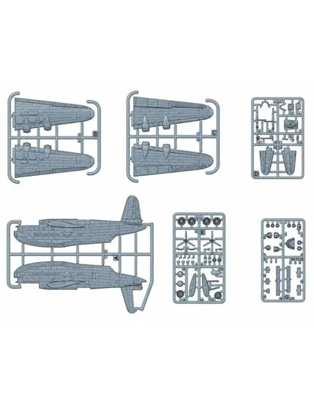 Short S.25 Sunderland Mark III/V, 1/144 - Roden 353