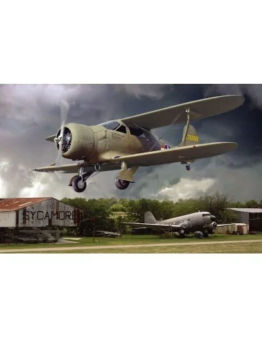 Beechcraft UC-43 Staggerwing, 1/48 - Roden 442