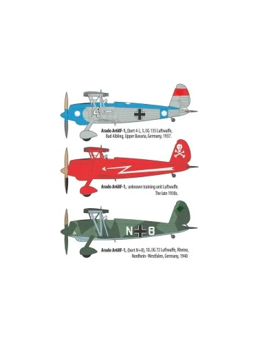 Arado Ar 68F-1, 1/48 - Roden 454