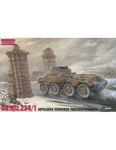 Sd.Kfz 234/1 Puma, 1/72 - Roden 703