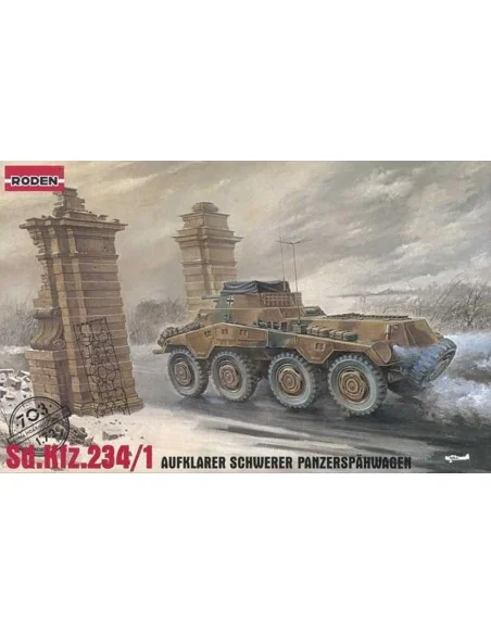 Sd.Kfz 234/1 Puma, 1/72 - Roden 703