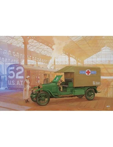 Vauxhall D-type Red cross, 1/72 - Roden 717