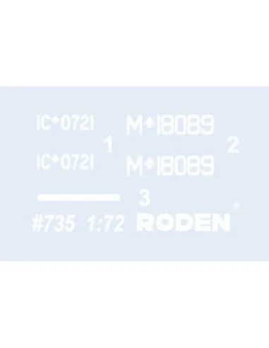 Vauxhall D-type, 1/72 - Roden 735
