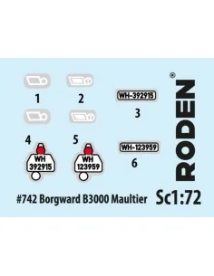 Borgward B3000 Maultier, 1/72 - Roden 742 2