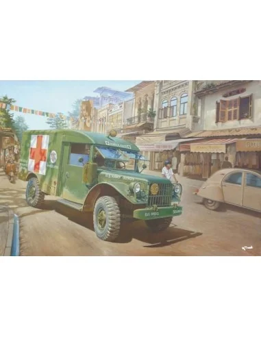 M43 3/4 ton 4x4 Ambulance Truck, 1/35 - Roden 811