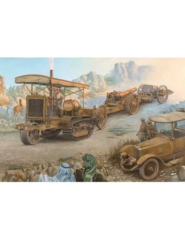 Holt 75 Artillery Tractor w/BL 8-inch Howitzer, 1/35 - Roden 814