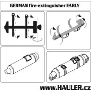 German FIRE EXTINGUISHER Early, 1/48 - Hauler HLX48052