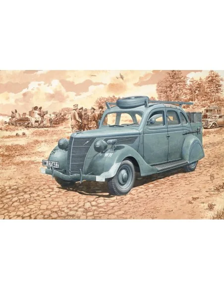 Ford V8-G81A Funkwagen, 1/35 - Roden 818