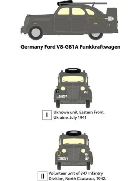 Ford V8-G81A Funkwagen, 1/35 - Roden 818