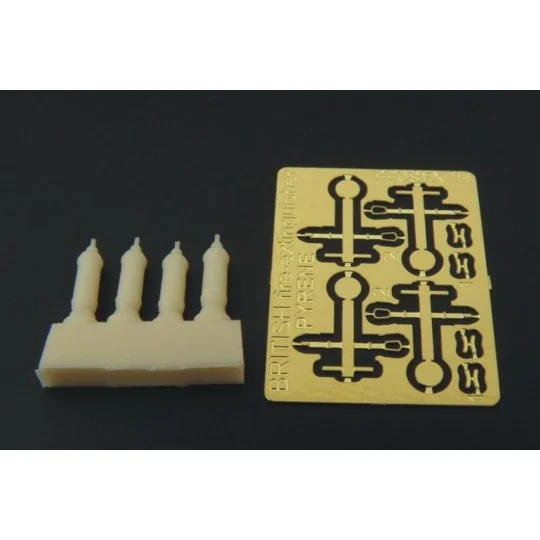 British pyrene FIRE EXTINGUISHER, 1/48 - Hauler HLX48055