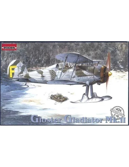 Gloster Gladiator Mk. II, 1/48 - Roden 401