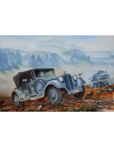 Horch V8 Type 830R, 1/35 - Roden 825