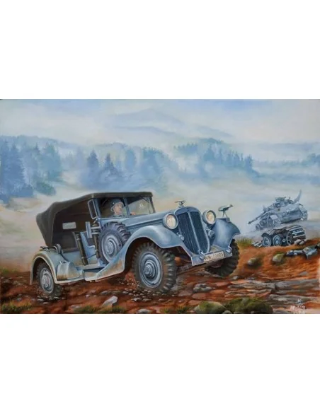 Horch V8 Type 830R, 1/35 - Roden 825
