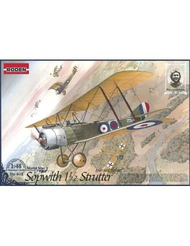 Sopwith 11/2 Strutter two-seat fighter, 1/48 - Roden 402
