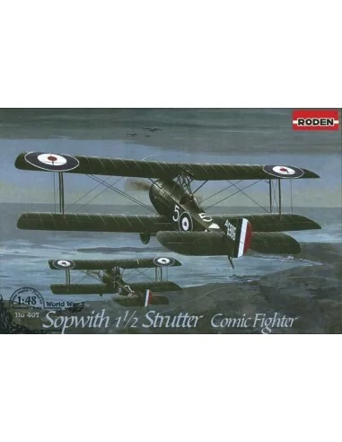Sopwith 11/2 Strutter Comic fighter, 1/48 - Roden 407