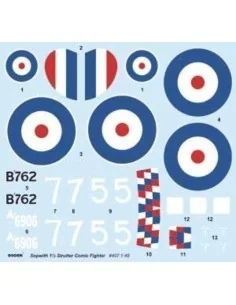 Sopwith 11/2 Strutter Comic fighter, 1/48 - Roden 407 2
