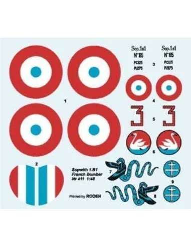 Sopwith 1.B1 French Bomber, 1/48 - Roden 411