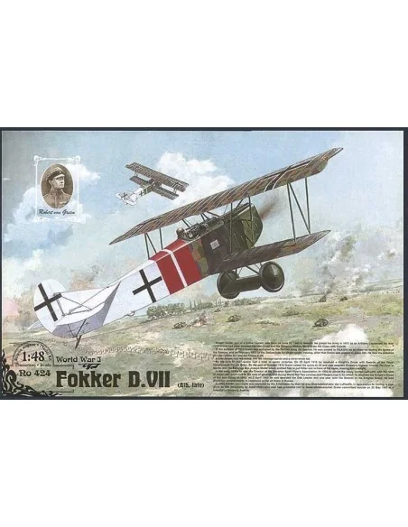 Fokker D.VII, 1/48 - Roden 424