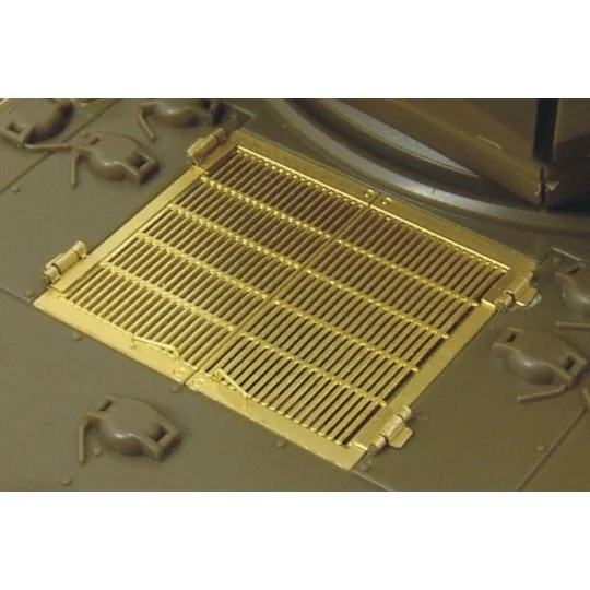 M10 engine grill, 1/48 - Hauler HLX48061