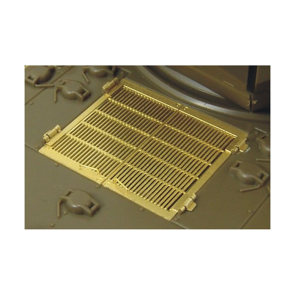 M10 engine grill, 1/48 - Hauler HLX48061