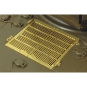M10 engine grill, 1/48 - Hauler HLX48061