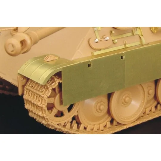 PANTHER-JAGDPANTHER ausf G Schurzen, 1/48 - Hauler HLX48068