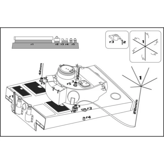 BEFEHLSWAGEN TIGER set - Hauler HLX48070