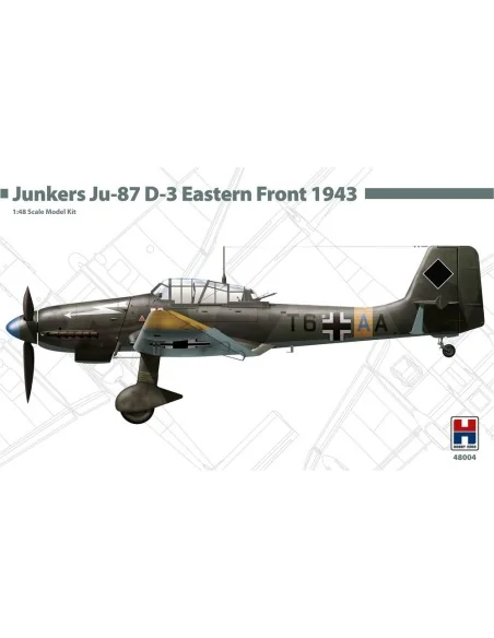 Junkers Ju-87 D-3 Eastern Front 1943 - NEW, 1/48 - Hobby 2000 48004