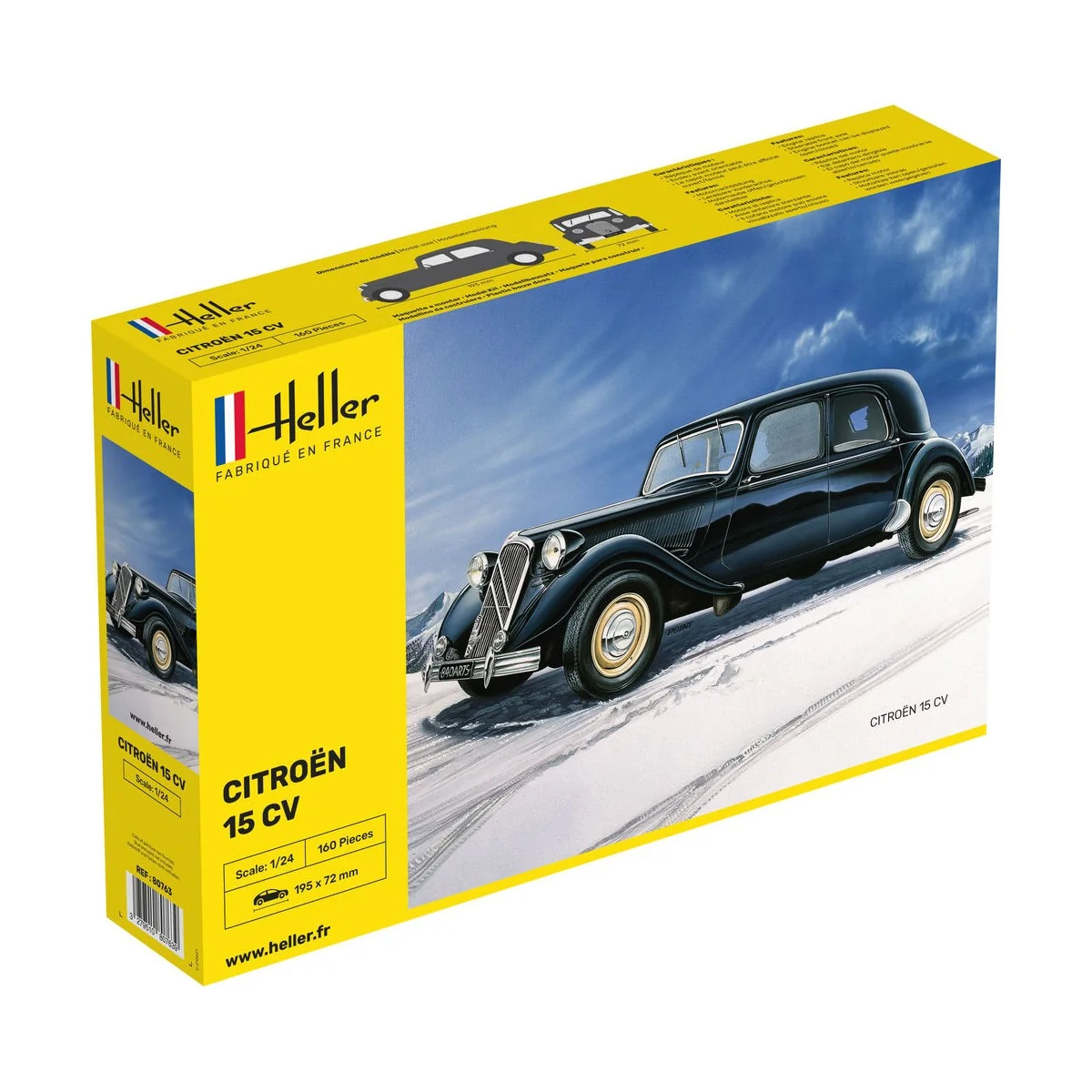 Citroen 15 CV - Heller 80763