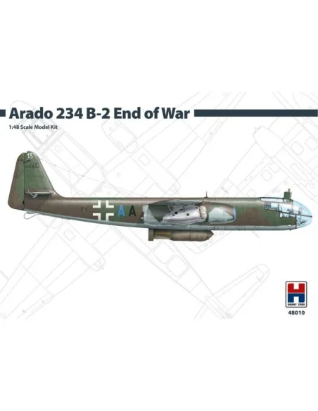 Arado 234 B-2 End of War, 1/48 - Hobby 2000 48010