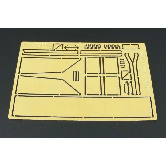 Pz IV turret schurzen, 1/48 - Hauler HLX48077