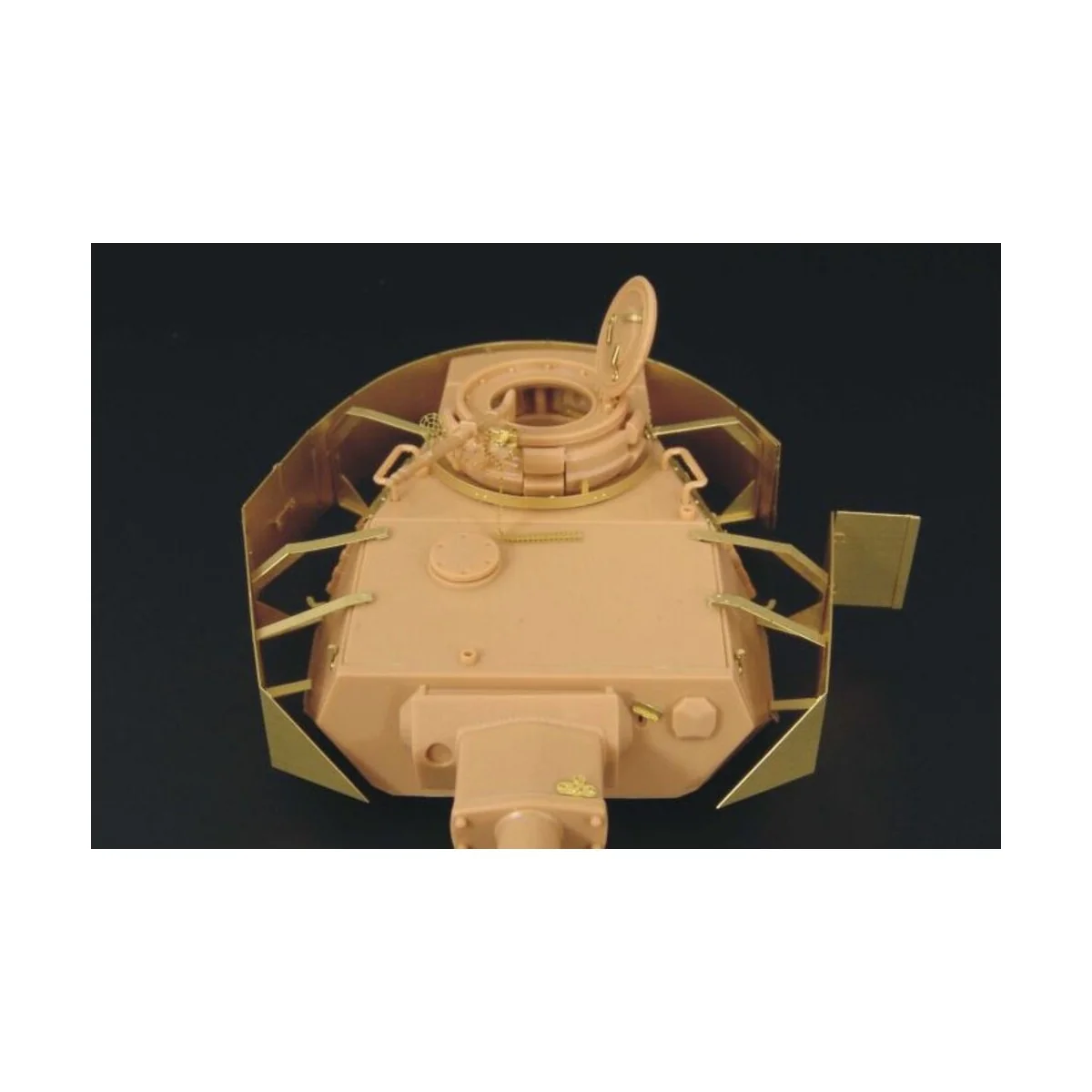 Pz IV turret schurzen, 1/48 - Hauler HLX48077