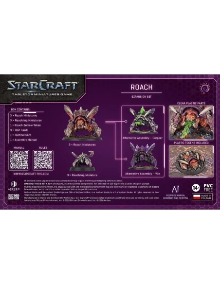 StarCraft Roach - Zerg - Expansion Set - Archon Studio SCMG0009