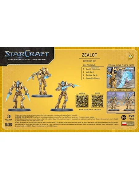 StarCraft Zealot - Protoss - Expansion Set - Archon Studio SCMG0017