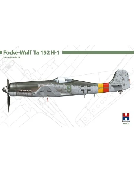 Focke-Wulf Ta 152 H-1, 1/48 - Hobby 2000 48018
